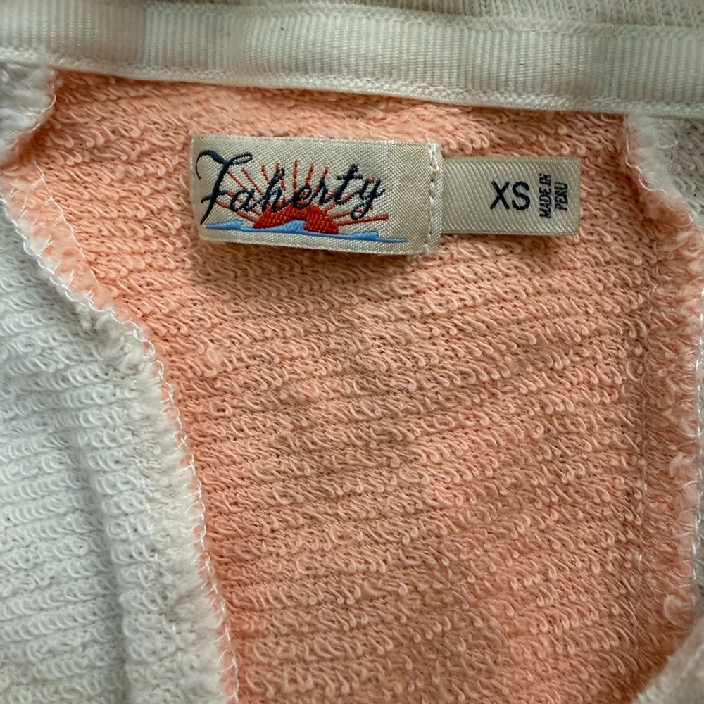 Faherty Soleil Sun Print Abstract Women's Hoodie - Picture 4 of 6